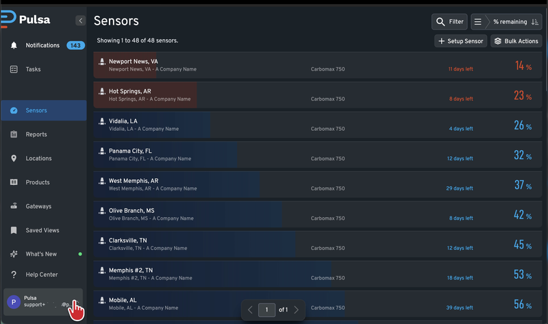 Navigating to Payment portal