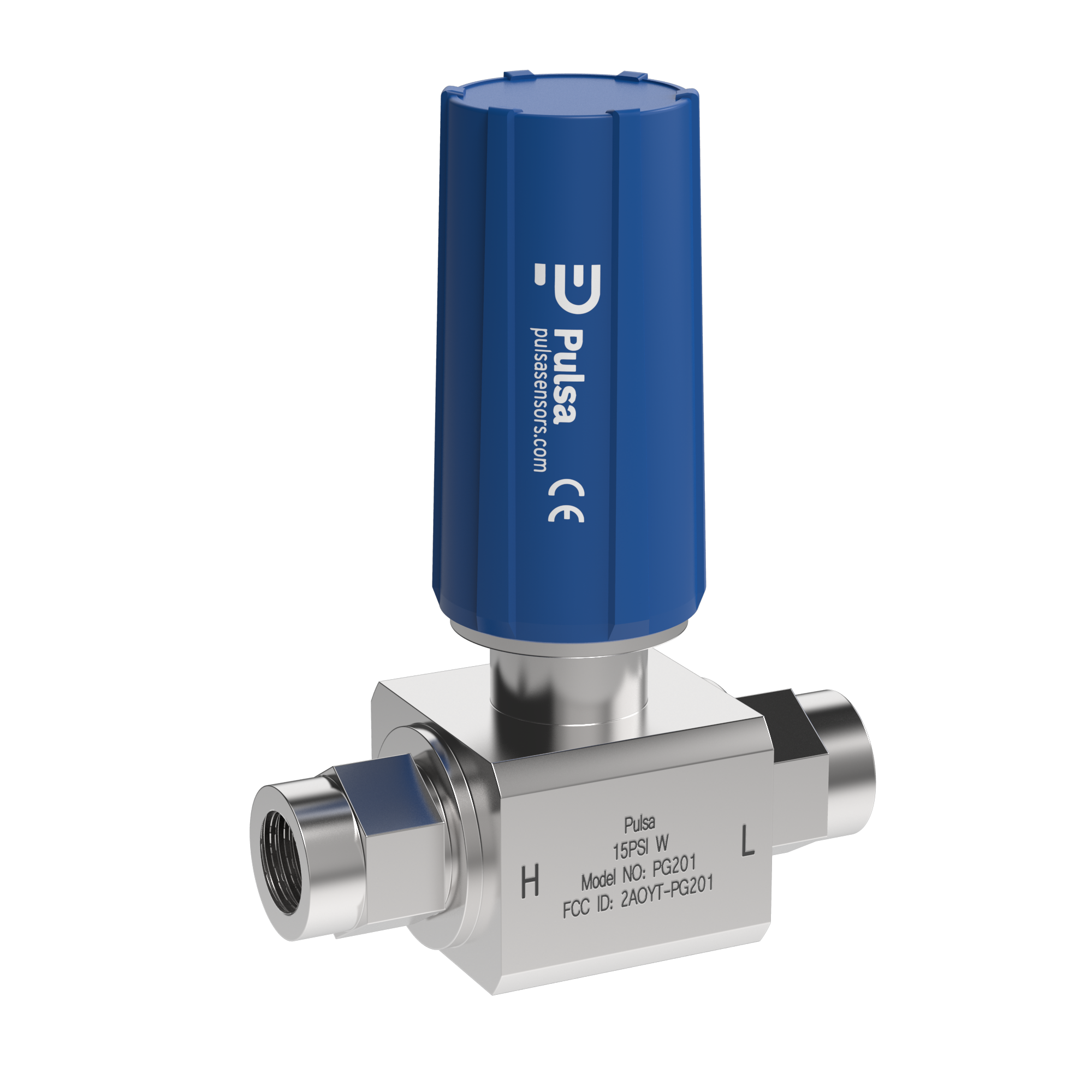 Differential Pressure sensor_blue cap